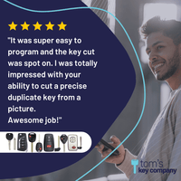 Toyota Tacoma, Land Cruiser, Highlander & Prius C Smart Proximity Key, Push Button Start Keyless Remote FOB with Emergency Key (HYQ14FBA-3B-AG2110-FOB-LOGO) - Tom's Key Company