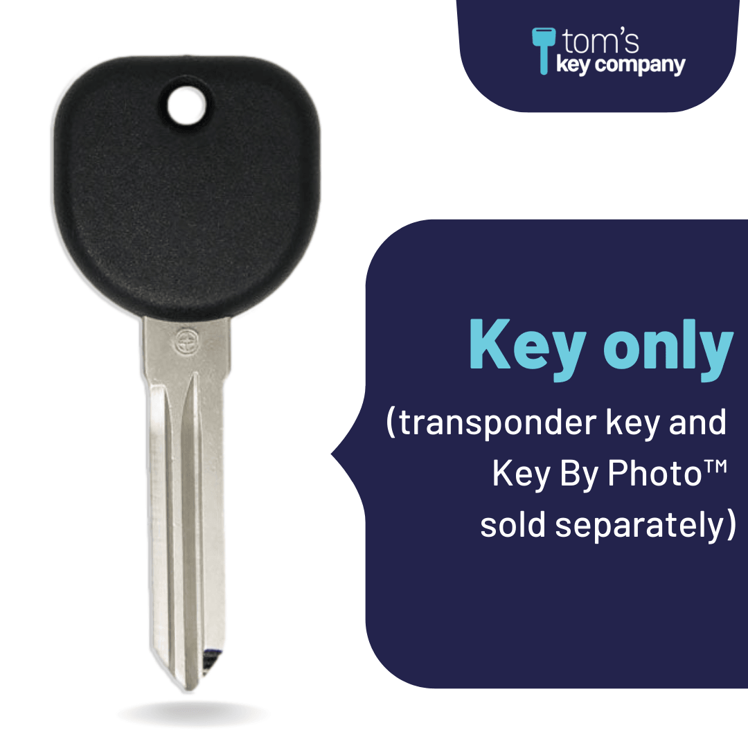 Non-Transponder Ignition Key B102P – For Chevy, GMC, Cadillac, Pontiac
