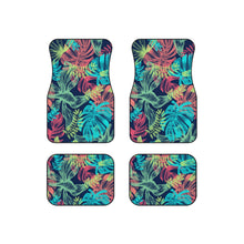 Load image into Gallery viewer, Tropical Pattern Car Mats (Set of 4)