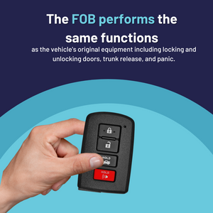 2012-2017 Toyota Camry Smart Proximity Key, Push Button Start Keyless Remote FOB - Tom's Key Company