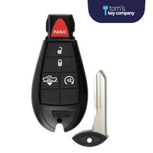 Load image into Gallery viewer, 2013-2017 Dodge Ram 5-Button Smart Key Fob (GQ453T-5B-FOB) - Tom&#39;s Key Company