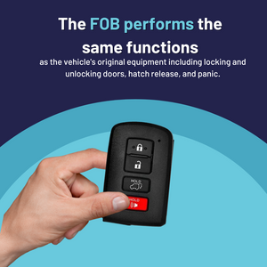 2013-2018 Toyota RAV4 Smart Key, Push Button Start Keyless Remote FOB (HYQ14FBA-4B-G0020-FOB-RAV4 ) - Tom's Key Company