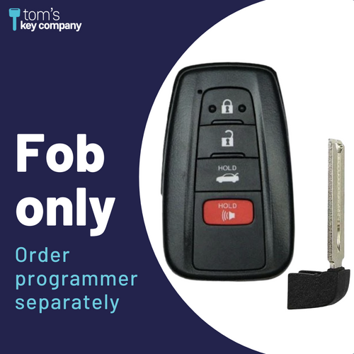 2018-2021 Toyota Camry/4-Button Smart Key FOB/(HYQ14FBC-4B-FOB) - Tom's Key Company