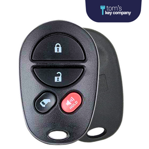 4 Button Keyless Entry Remote Car Key FOB for Toyota Sienna Vans (GQ43VT20T-4B-DOOR) - Tom's Key Company