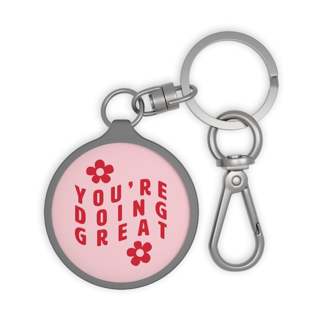 You're Doing Great Keyring Tag