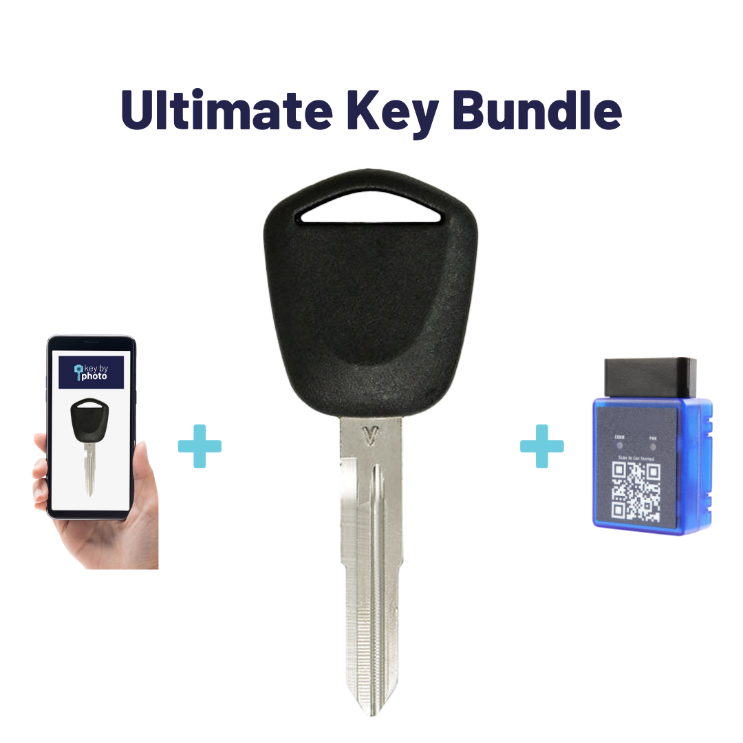 Ultimate Key Bundle with Programming Tool, Aftermarket Transponder Key and Key By Photo for Select Acura Vehicles (ACUKEY-HD111-UKB)
