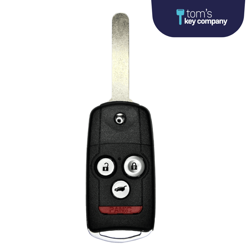 Acura MDX & RDX Aftermarket Keyless Entry Flip Key 4-Button (ACURAFK-M