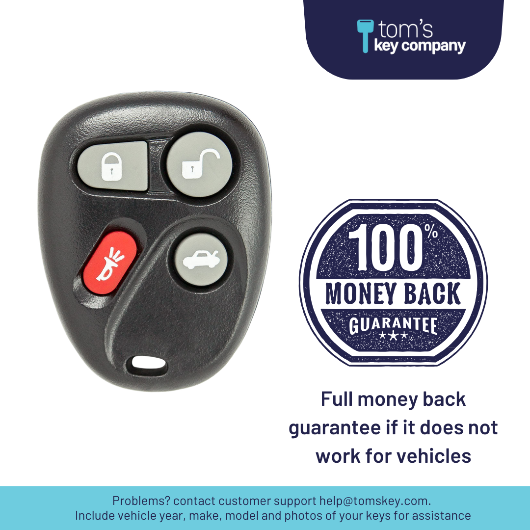 Ultimate Remote FOB Bundle with Programming Tool and Aftermarket 4 Button Remote FOB for Select Cadillac Vehicles (CADFOB-4B-114-K-UKB)