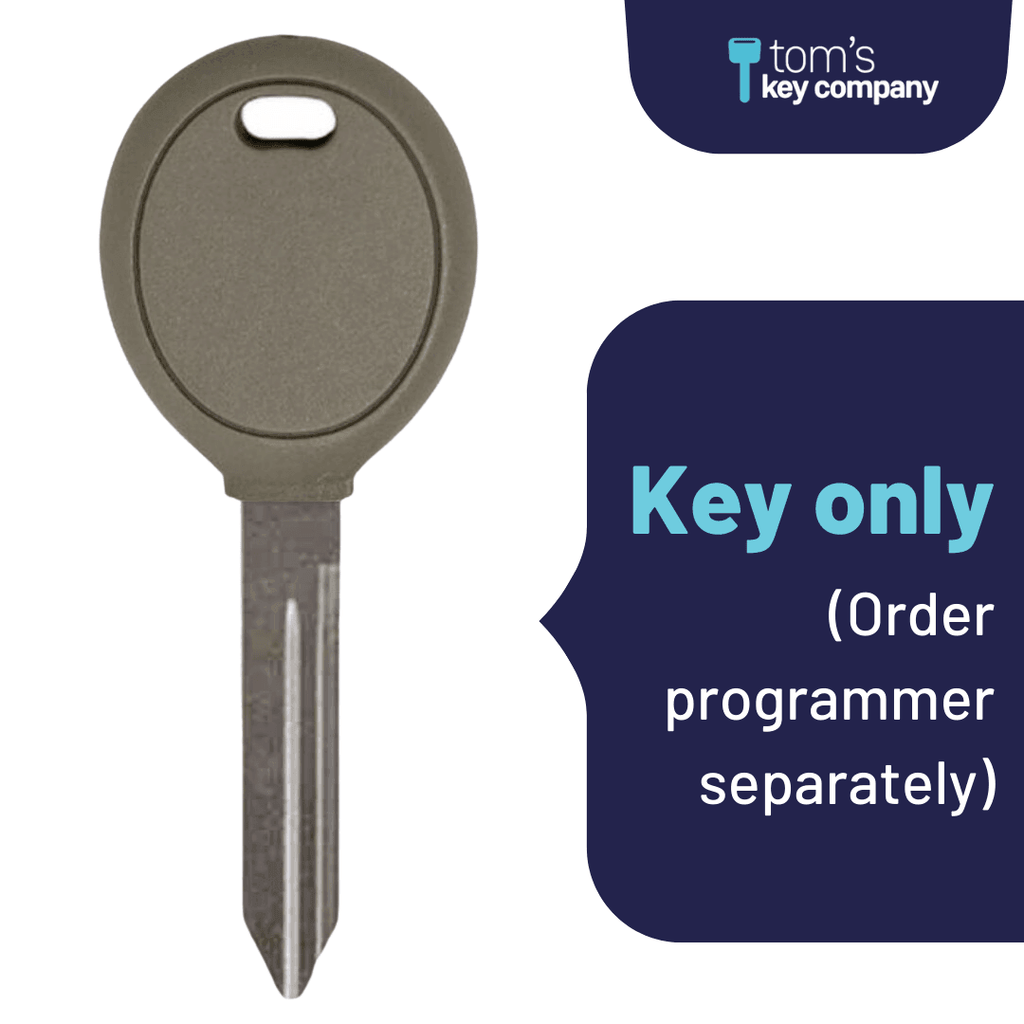 5-PACK Chrysler / Dodge / Jeep Y160 Transponder Key W/ OEM Chip (BRK
