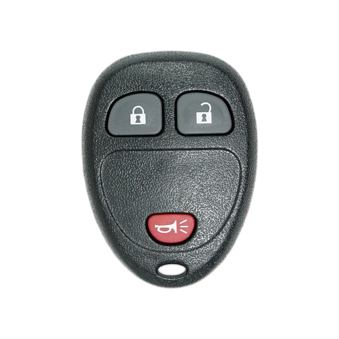 Brand New Aftermarket 3-Button Remote Fob with Lock, Unlock, Panic for Select Chevrolet and GMC Vehicles (CHEFOB-3B-691-K)