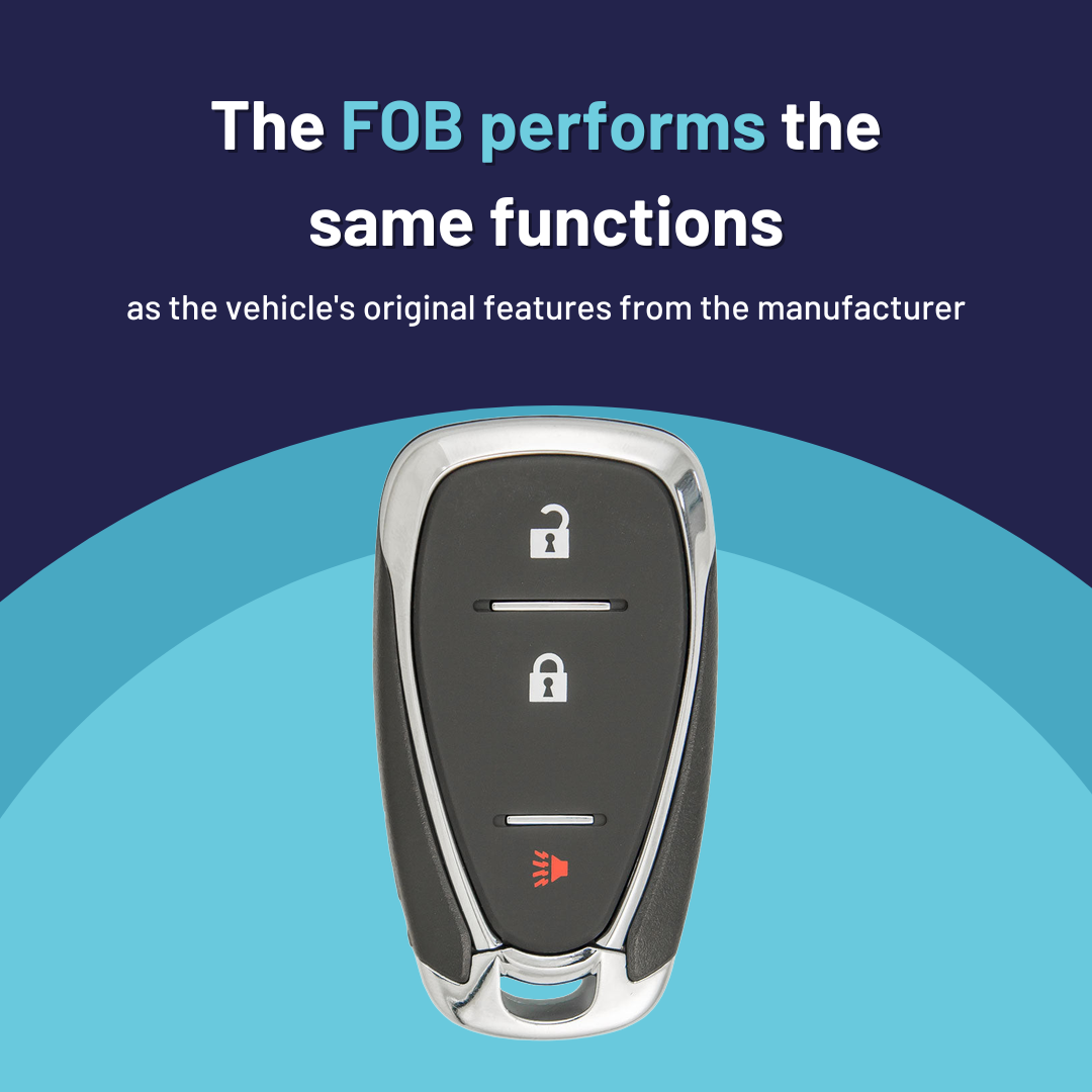 Ultimate Smart Key Bundle with Programming Tool, Refurbished 3-Button Smart Key Fob and Key By Photo for Select Chevrolet Vehicles (CHESK-3B-892-K-UKB)