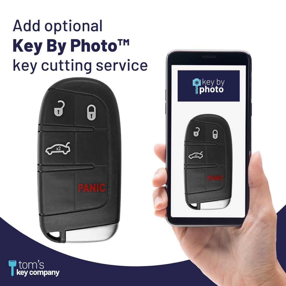 Brand New Aftermarket 4-Button Smart Key Fob with Lock, Unlock, Trunk ...