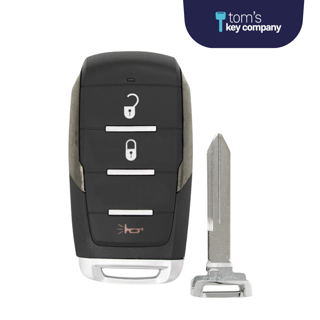 Brand New Aftermarket Smart Key 3-Button for Select RAM Vehicles (RAM-OHT-3B-TMB)