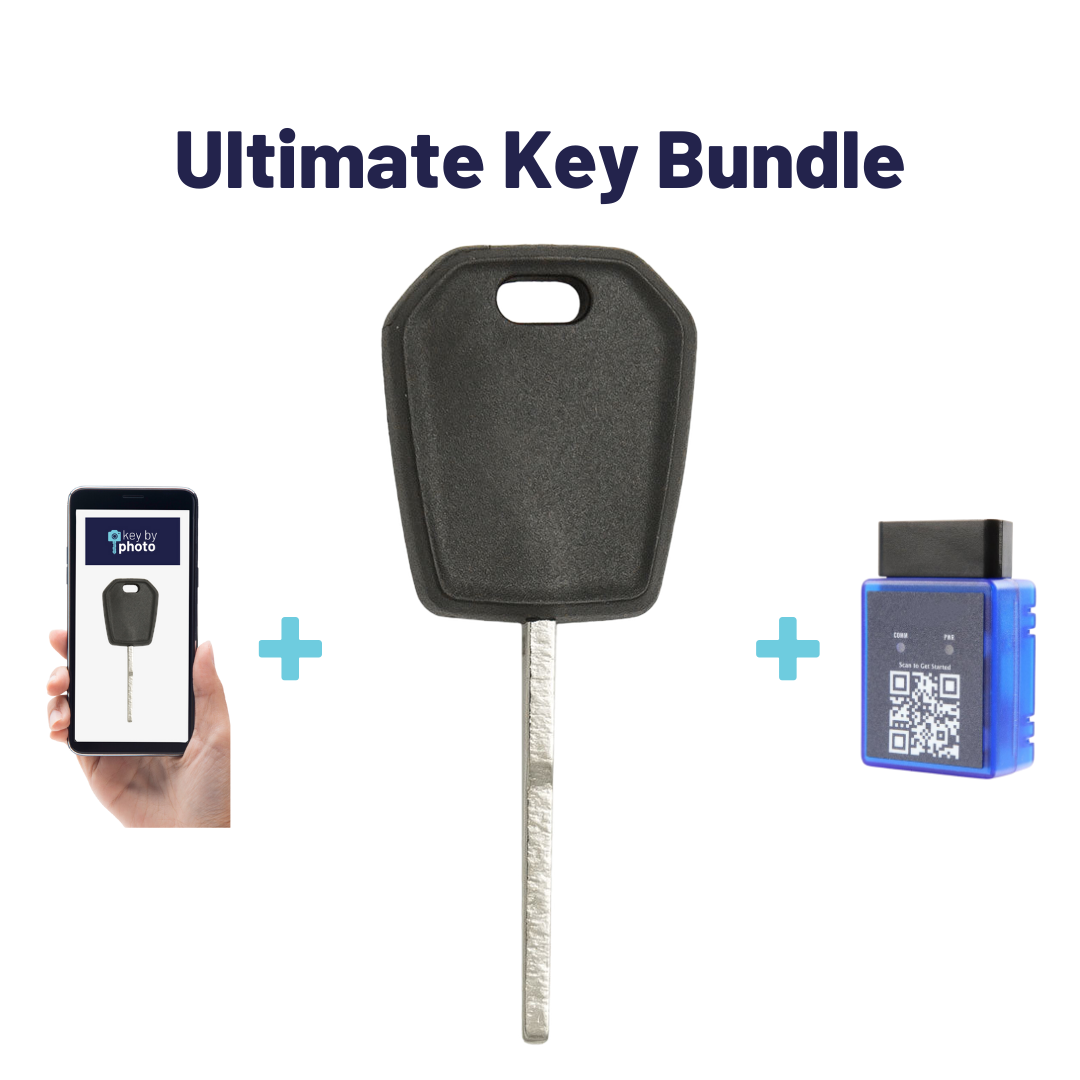 Ultimate Key Bundle with Programming Tool, Aftermarket Transponder Key and Key By Photo for Select Lincoln Vehicles (FORKEY-128-HS-UKB)