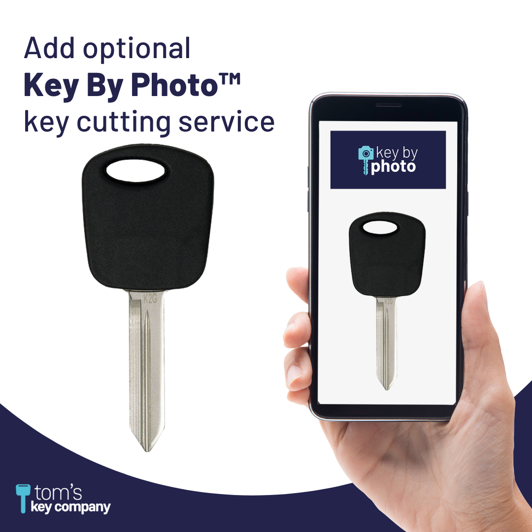 Brand New Aftermarket Transponder Key for Select Ford and Mazda Vehicles (FORKEY-4PT-K)