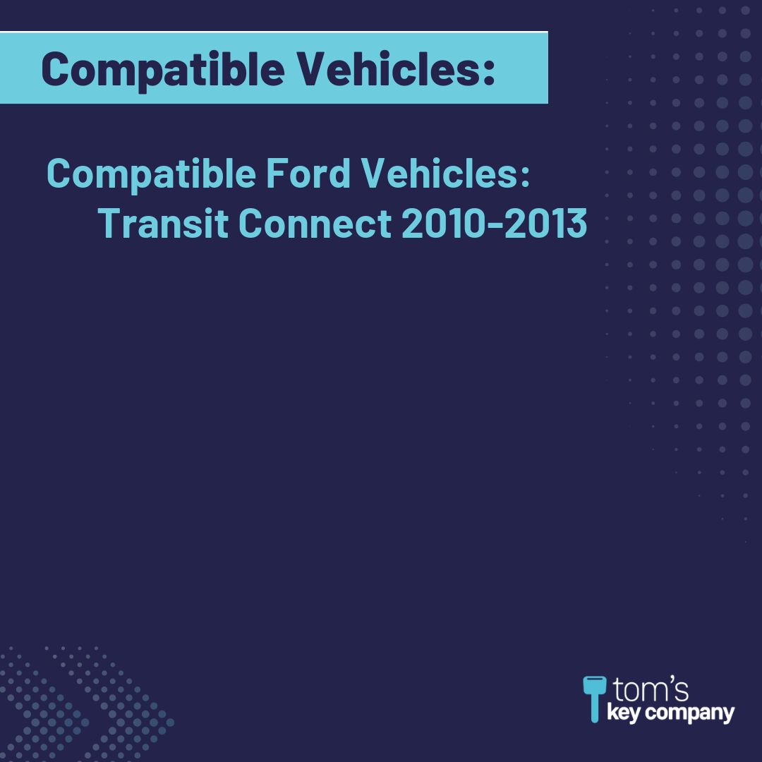 Brand New Aftermarket Transponder Key for Select Ford Vehicles (FORKEY-7PT-K)