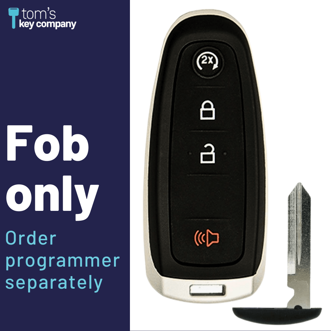 Ford 4-Button Aftermarket Smart Key with Remote Start (FORPSK-4B-RS-FO ...