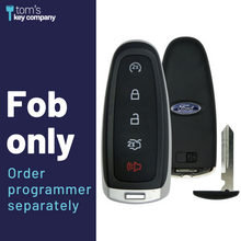 Load image into Gallery viewer, Ford 5-Button OEM Logo Smart Key with Remote Start and Trunk Release (FORPSK-5B-TRS-OEM-LOGO-PDL)
