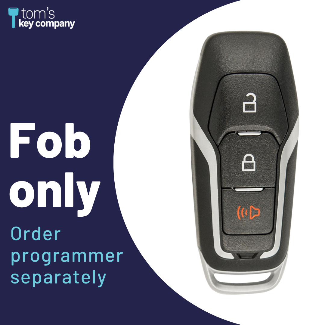 Ford Aftermarket 3-Button Smart Key for Ford Explorer and F-150 (FORSK-3B-TMB)