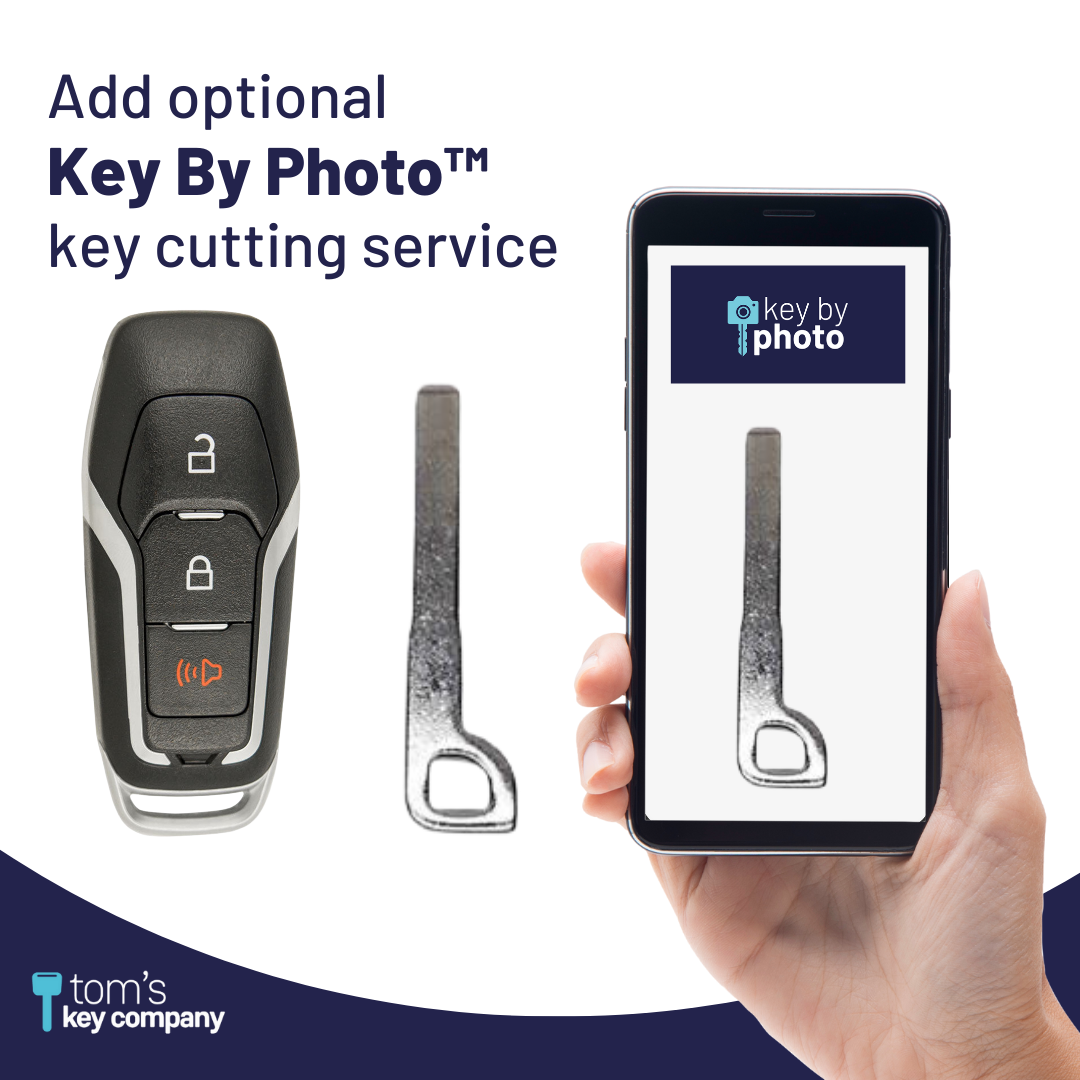 Ford Aftermarket 3-Button Smart Key for Ford Explorer and F-150 (FORSK-3B-TMB)