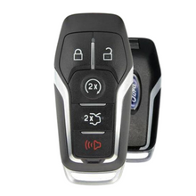 Cargar imagen en el visor de la galería, Ford OEM Logo 5-Button Smart Key with Remote Start and Trunk Release (FORSK-TRS-5B-OEM-TMB-LOGO)