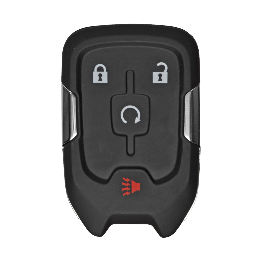 Brand New Aftermarket 4-Button Smart Key Fob with Lock, Unlock, Remote Start, Panic for Select GMC Vehicles (GMCSK-4B-860-K)