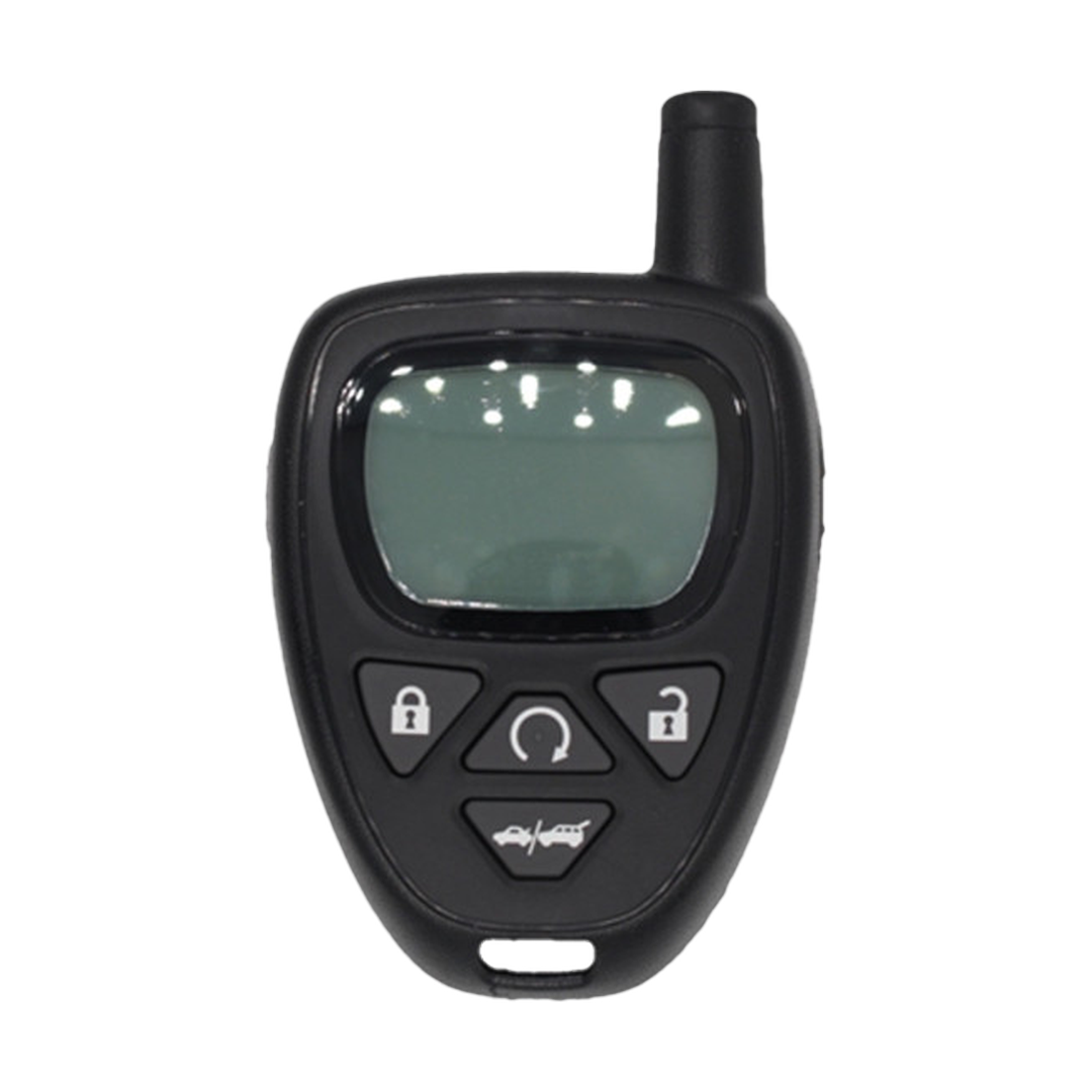 Brand New Aftermarket 5-Button Remote Fob with Lock, Unlock, Remote Start, Trunk, Panic for Select Pontiac Vehicles (GMFOB-5B-827-RC-K)