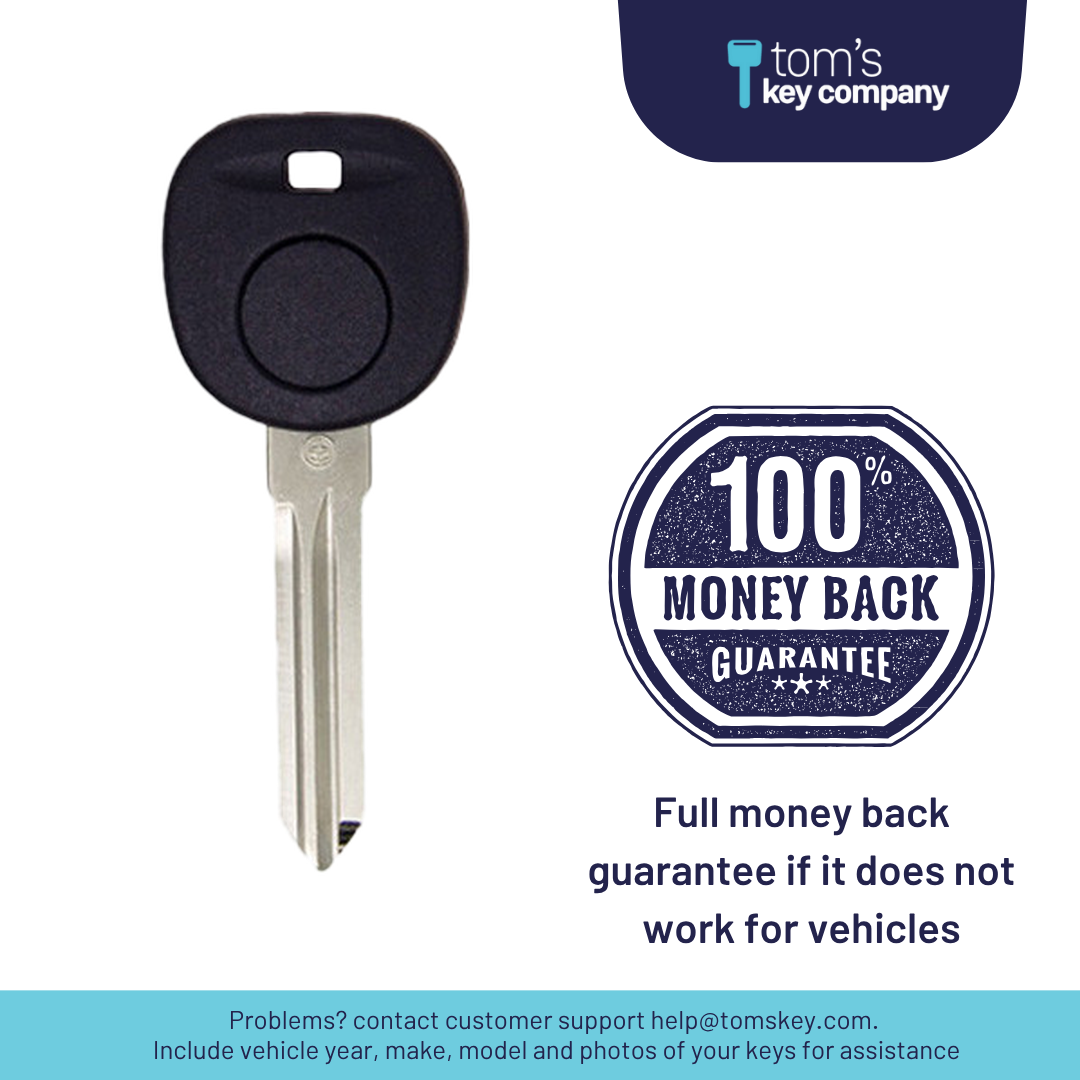 Brand New Aftermarket Transponder Key for Select Hummer Vehicles (GMKEY-B111)