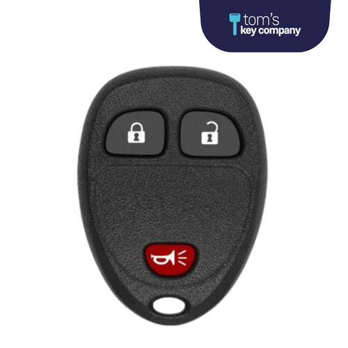 Brand New Aftermarket 3 Button Remote FOB for Select Buick, Chevrolet, Pontiac, & Saturn Vehicles (GMRM-3Z0RE-RMT)