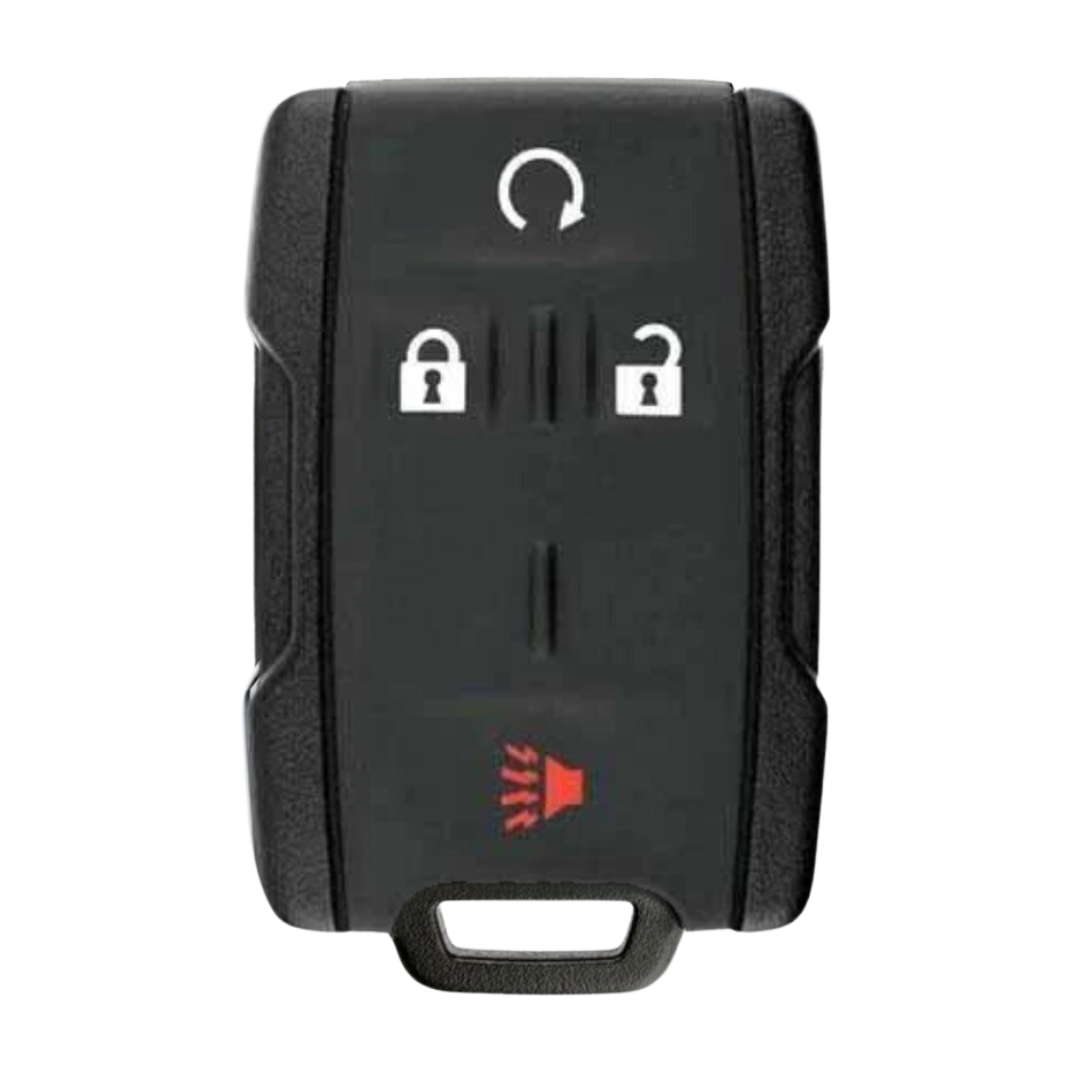 Brand New Aftermarket 4 Button Remote FOB for Select Chevrolet & GMC Vehicles (GMRM-4TZ2RE-RMT)
