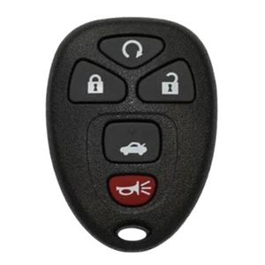 Brand New Aftermarket 5 Button Remote FOB for Select Buick, Chevrolet, Pontiac, & Saturn Vehicles (GMRM-5TRZ0RE-RMT)