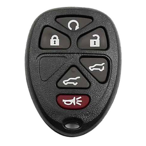 Brand New Aftermarket 6 Button Remote FOB for Select Cadillac, Chevrolet, & GMC Vehicles (GMRM-6THZ0RE-RMT)