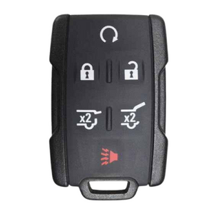 Brand New Aftermarket 6 Button Remote FOB for Select Chevrolet & GMC Vehicles (GMRM-6THZ1RE-RMT)