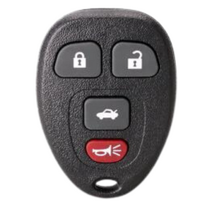 Brand New Aftermarket 4 Button Remote FOB for Select Buick, Cadillac, Chevrolet, GMC Pontiac, Saturn, & Suzuki Vehicles (GMRM-MZ0RE-RMT)