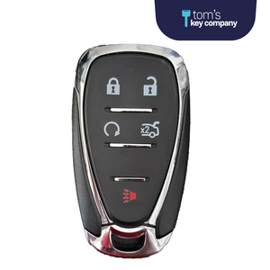 Brand New Aftermarket 5 Button (Remote Start & Tailgate Release) Smart Key for Chevrolet Silverado (GMSK-1070-RSTG-5B)