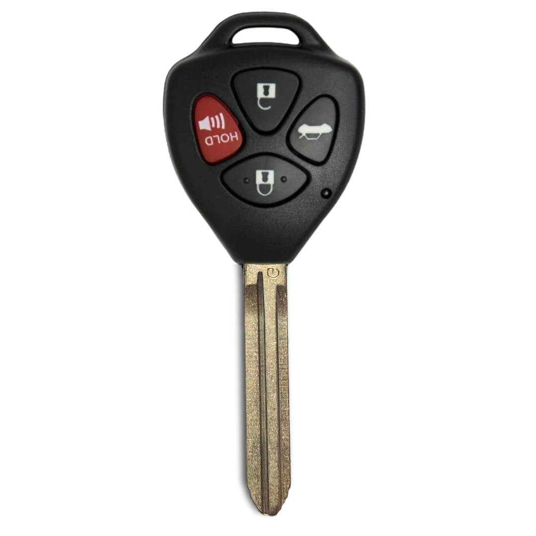 Toyota Corolla Remote key ("G" Chip Key/VIN# starts with 1 or 2) GQ429T-4B-G-VIN-1-2