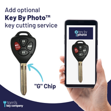 Cargar imagen en el visor de la galería, Toyota Corolla (&quot;G&quot; Chip Key with 4 Button Keyless Entry Remote FOB) GQ429T-4B-G