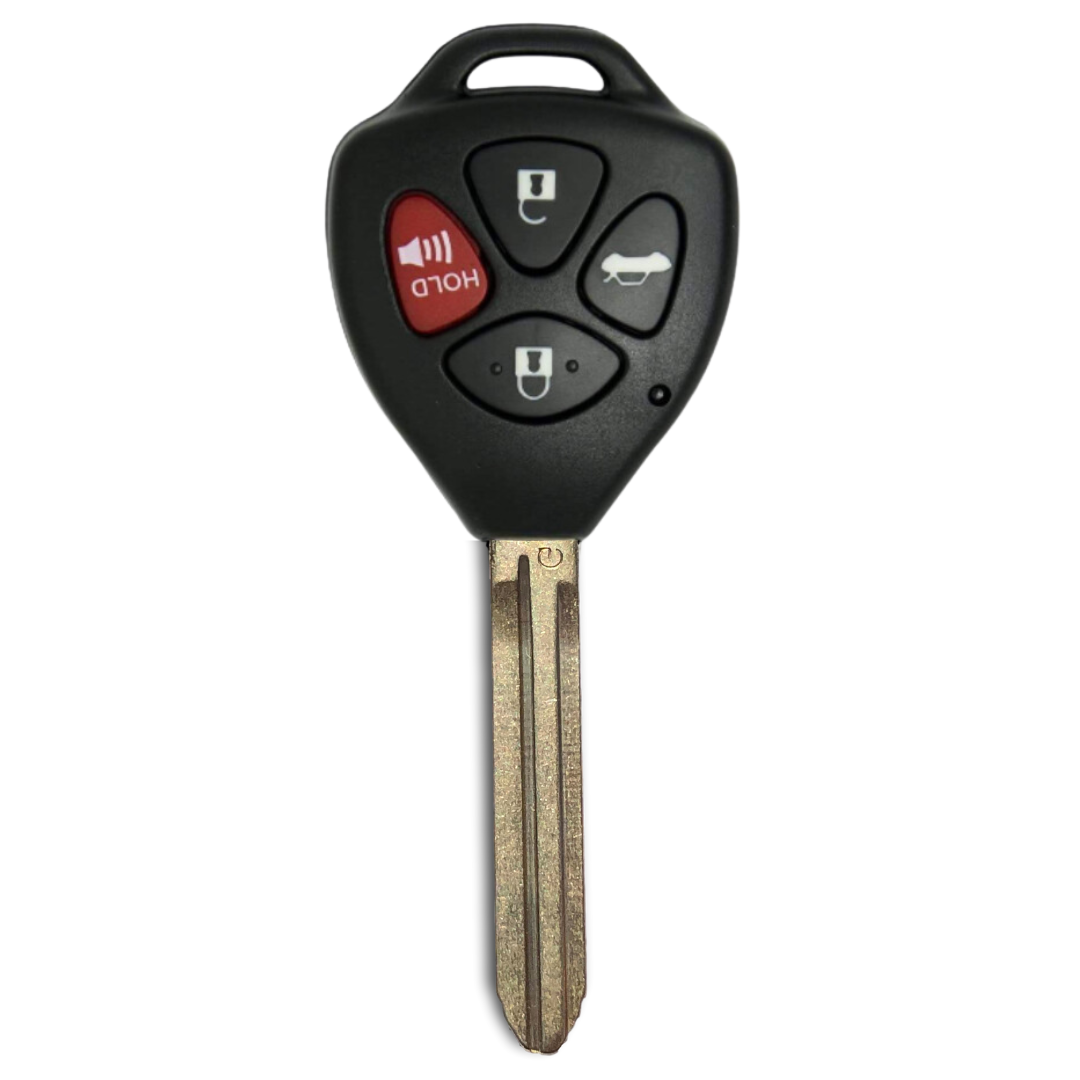 Toyota Corolla ("G" Chip Key with 4 Button Keyless Entry Remote FOB) GQ429T-4B-G