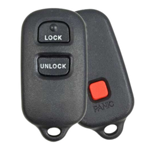 3 Button Keyless Entry Remote Car Key FOB for Select Toyota Vehicles (GQ43VT14T-3B)