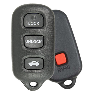 4 Button Keyless Entry Remote Car Key FOB for Select Toyota Vehicles (GQ43VT14T-4B)