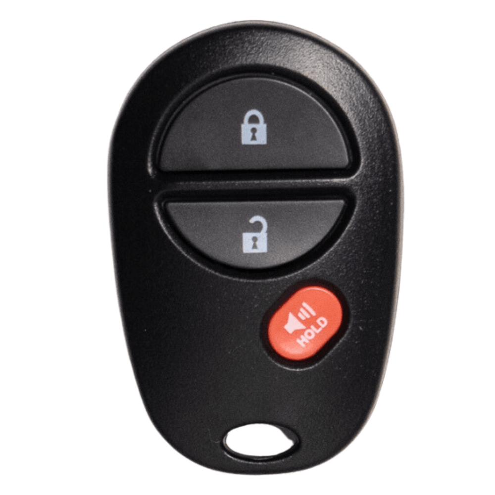 Owner Programmable 3 Button Keyless Entry Remote FOB for Toyota Sienna ...