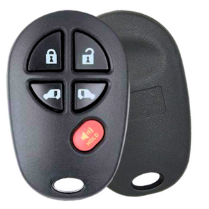 5 Button Keyless Entry Remote Car Key FOB for Toyota Sienna Vans (GQ43VT20T-5B)