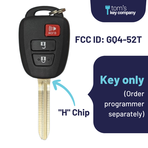 Toyota Tacoma Key and Remote (