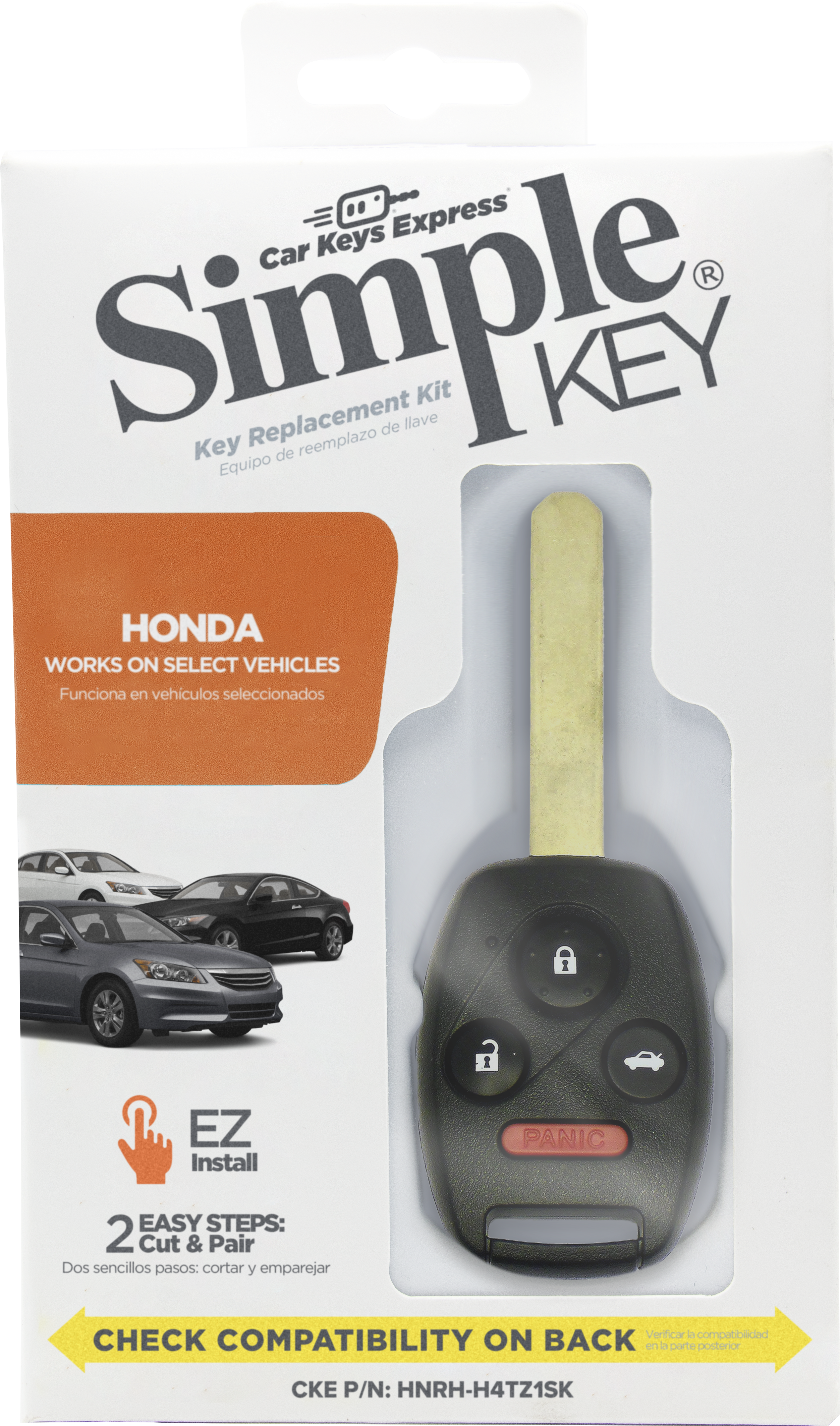 Simple Key Programming Kit - Honda Accord 2008-2012 KR55WK49308 - (HNRH-H4TZ1SK-KIT)