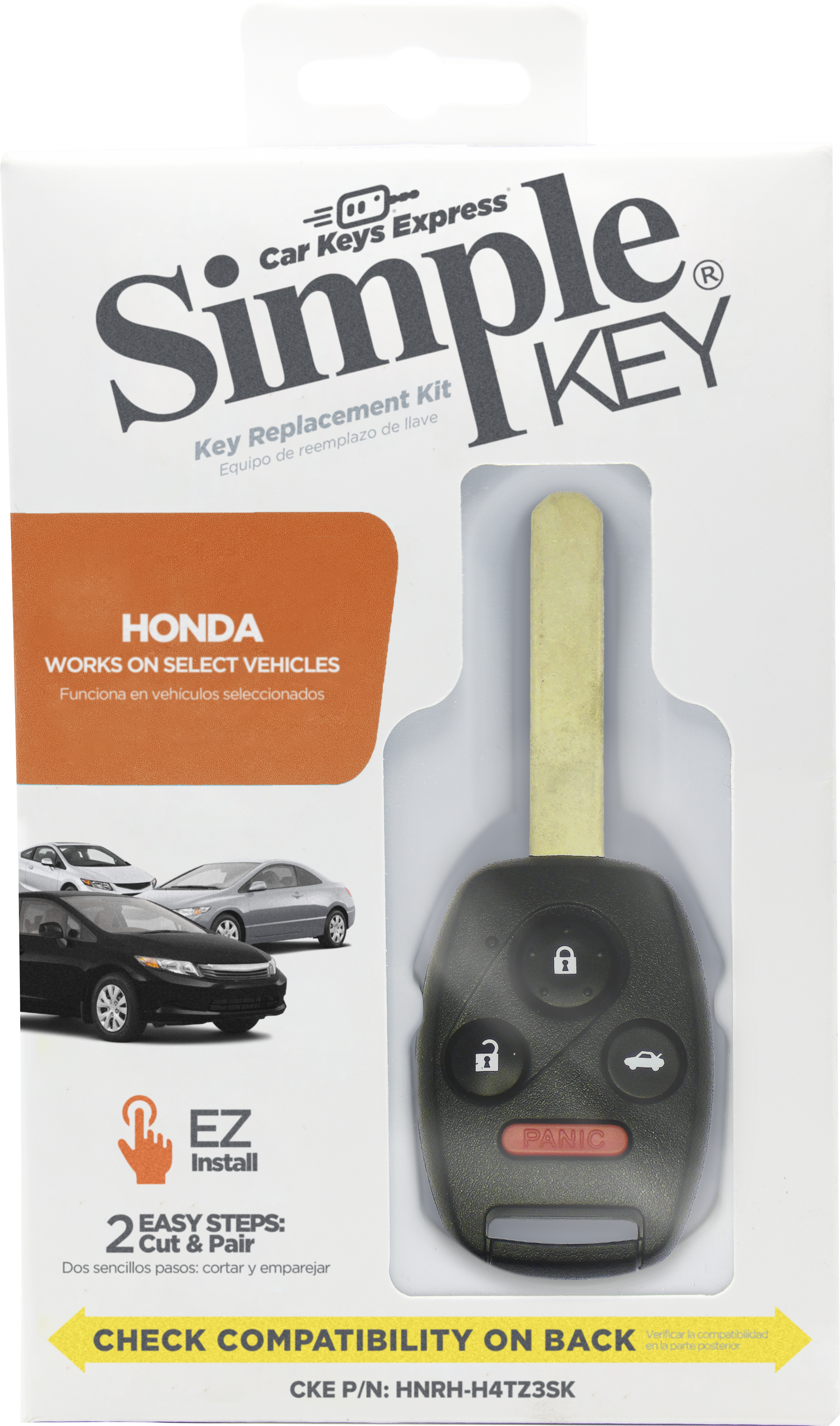 Simple Key Programming Kit - Honda Civic 2012-2013 - N5F-A05TAA - (HNRH-H4TZ3SK-KIT)