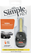 Load image into Gallery viewer, Simple Key Programming Kit - Honda Civic 2012-2013 - N5F-A05TAA - (HNRH-H4TZ3SK-KIT)