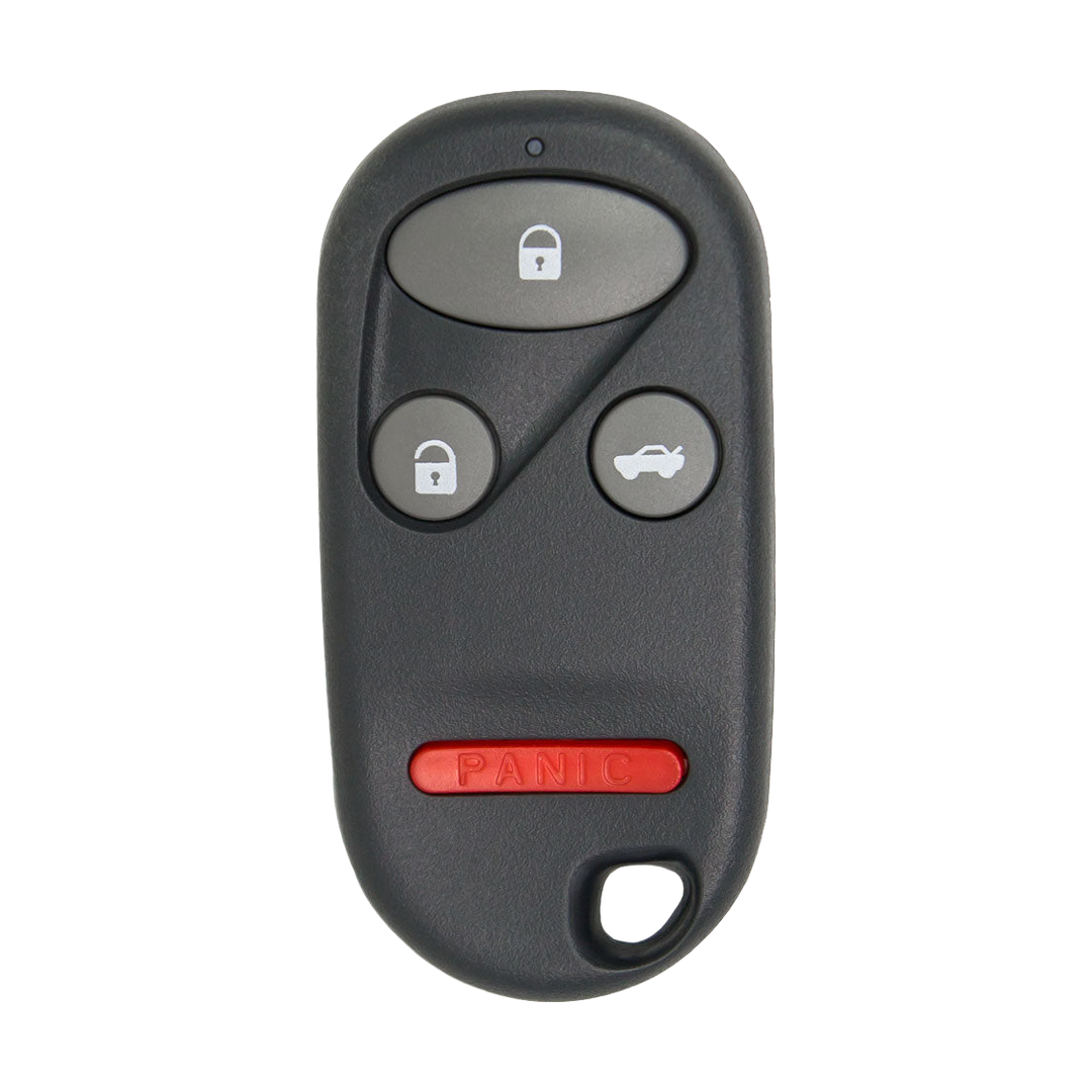 Brand New Aftermarket 4-Button Remote Fob with Lock, Unlock, Trunk, Panic for Select Honda Vehicles (HONFOB-4B-451-K)
