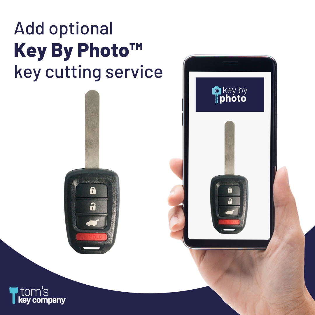 Brand New Aftermarket 4 Button Remote Key with Hatch Release for Select Honda Vehicles