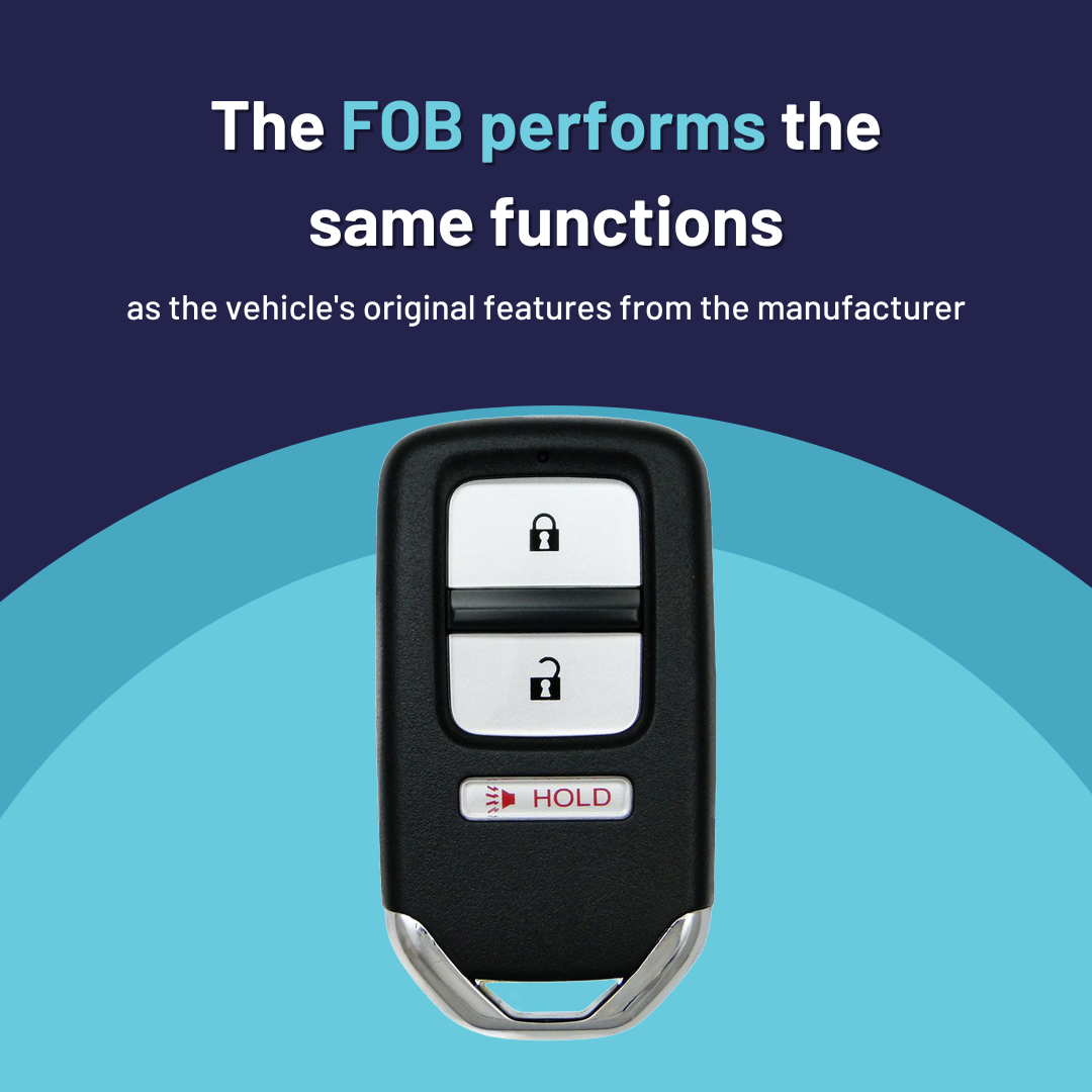 Ultimate Smart Key Bundle with Programming Tool, Aftermarket 3-Button Smart Key Fob and Key By Photo for Select Honda Vehicles (HONSK-3B-507-K-UKB)