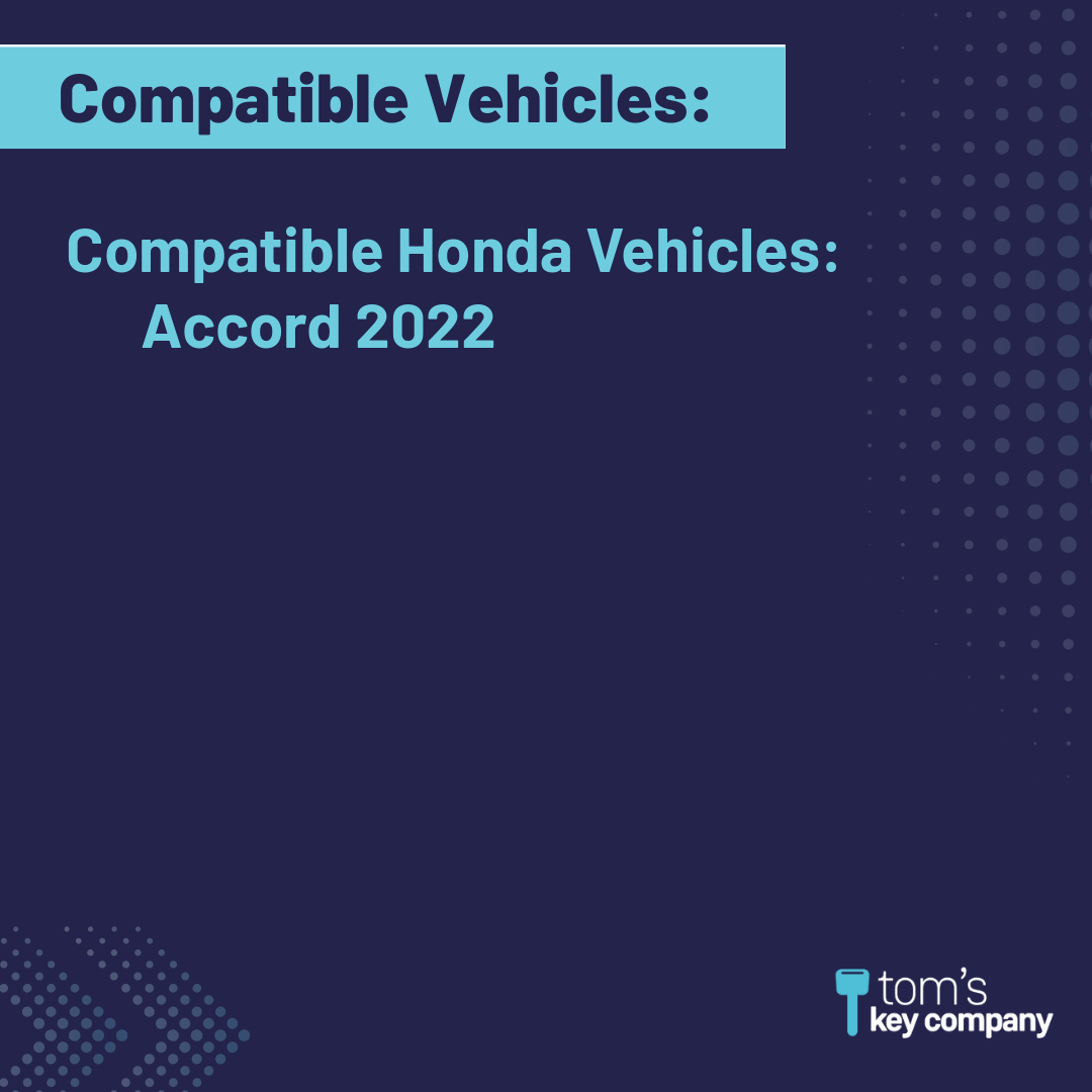 Like New Refurbished 4-Button Smart Key Fob with Lock, Unlock, Trunk Hold, Panic for Select Honda Vehicles (HONSK-4B-TR-529-K)